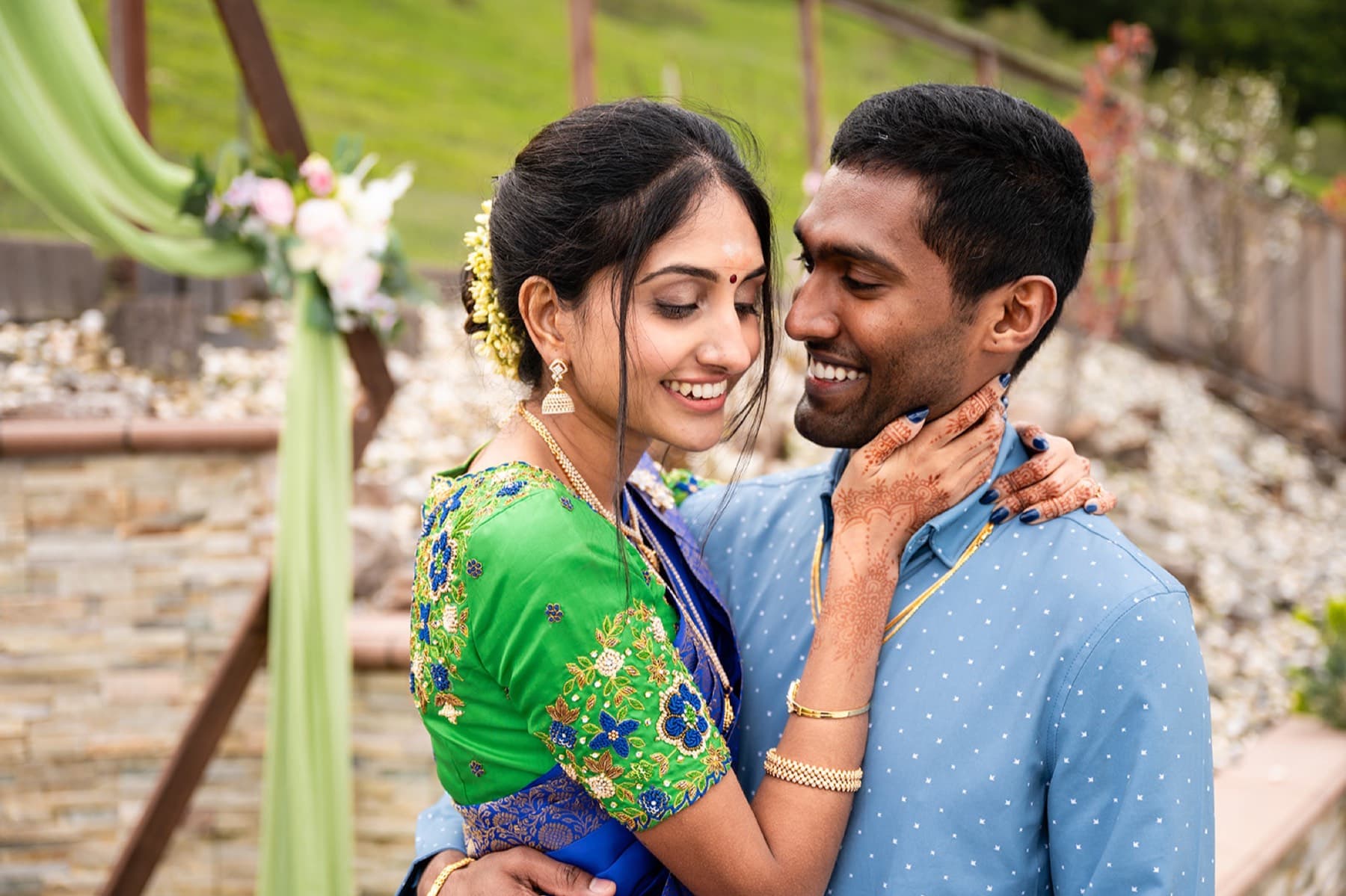 South Asian engagement ceremony, Toronto