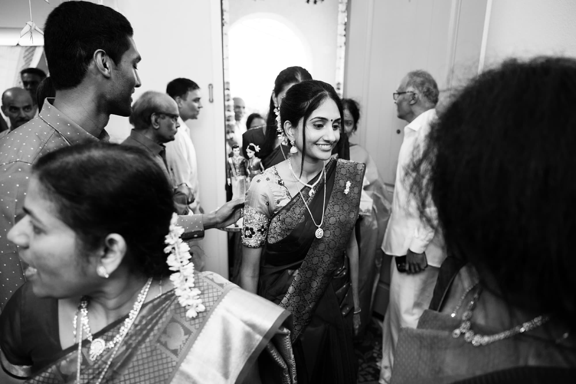 Ring exchange at the engagement ceremony, GTA