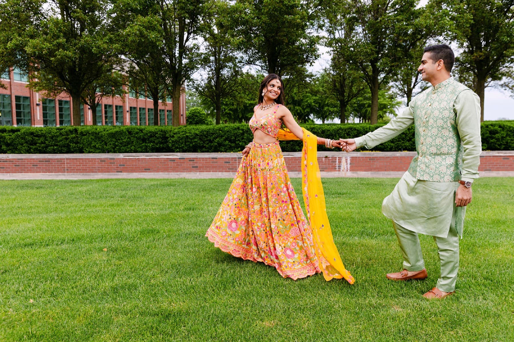 Sangeet night celebration, GTA South Asian wedding