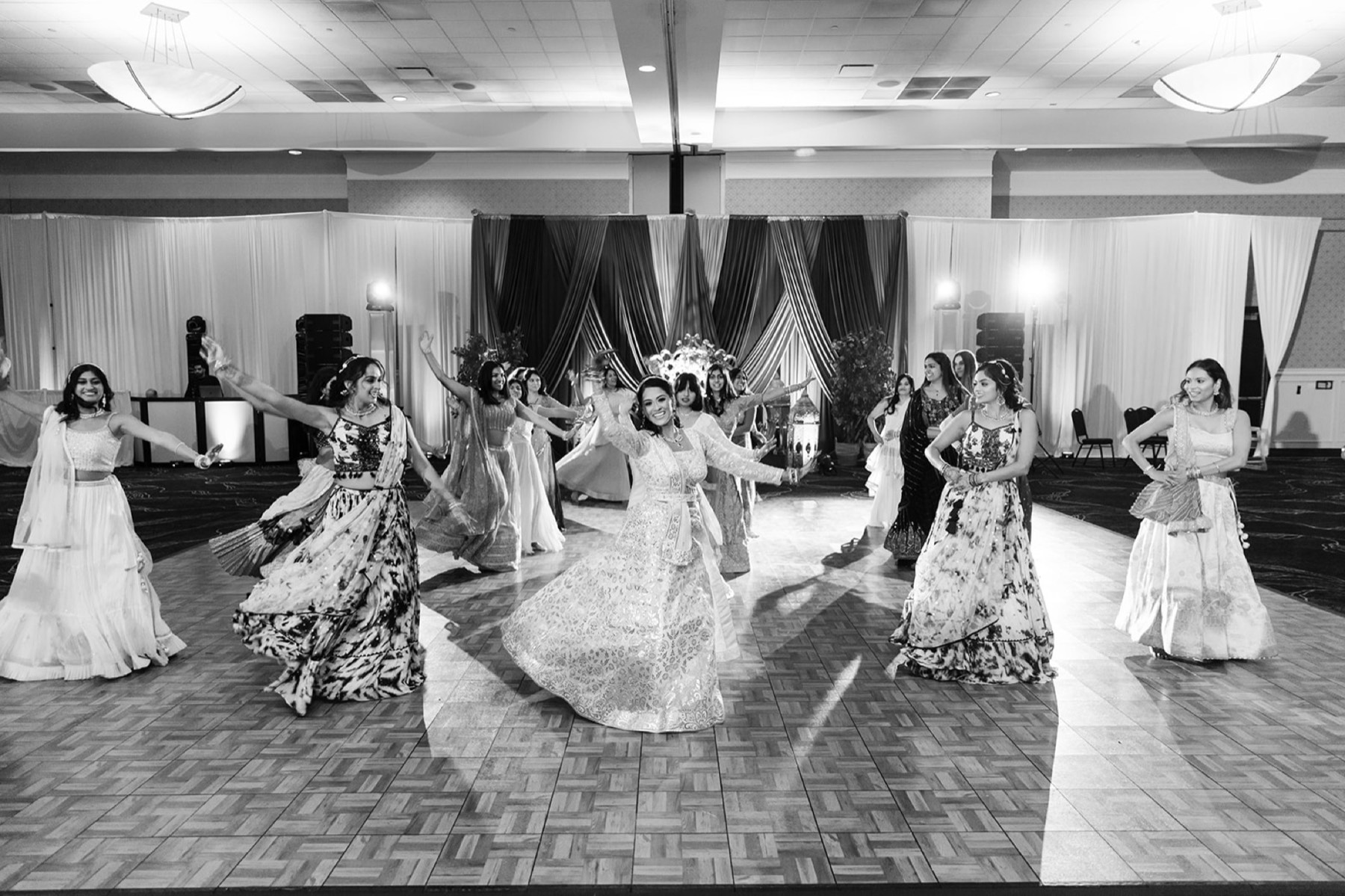 Sangeet night celebration, GTA South Asian wedding